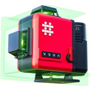 SHIJING Нивелир лазерен SHIJING 7959G, 30 / 80 м, зелен лъч с 4x360° линии (STR564)