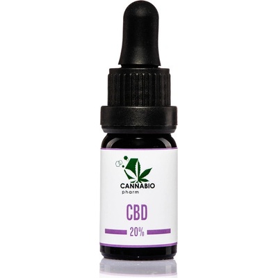CANNABIOpharm CBD konopný olej 20% 10 ml