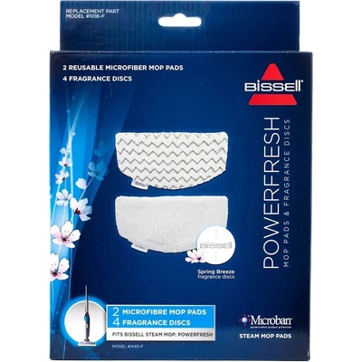 Bissell PowerFresh 1016E náhradní podložky pod mop 2 ks a vonné disky 4 ks
