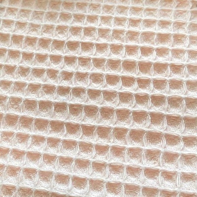 Bavlnené vaflové piké - Svetlá ružová