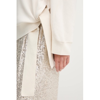 HUGO BOSS Суичър boss в бежово с изчистен дизайн 50550338 (50550338)