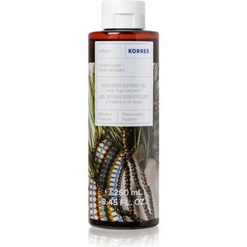 KORRES Forest Cedar освежаващ душ гел 250ml