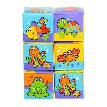 Playgro mäkké penové kocky