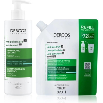 Vichy Beauty Hair without Dandruff шампоан против пърхот изгодна опаковка