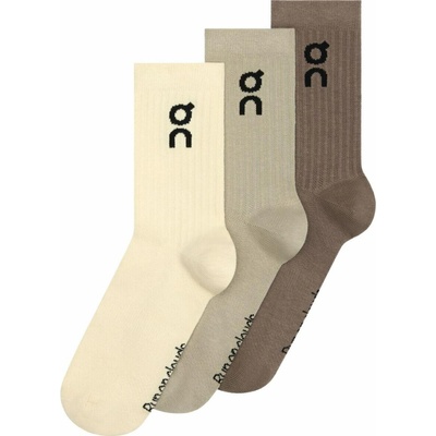 On Logo Sock High 3-pack Hare/Brume