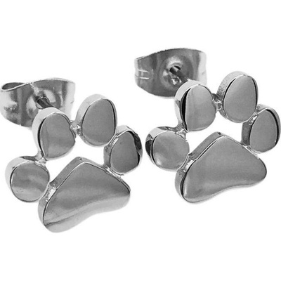 Steel Jewelry Náušnice tlapky z chirurgické oceli NS141102 dárkové balení zdarma