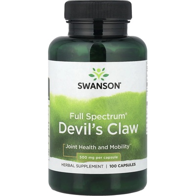Swanson Devil's Claw Čertovo Kopyto 500 mg 100 kapslí
