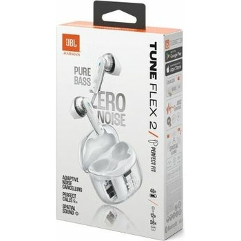 JBL Tune Flex 2 Ghost White
