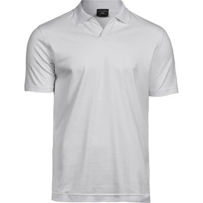 TeeJays polokošile TJ 1404 elastická krátký rukáv pánská COT-18140400102 bílá