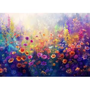 Enjoy - Puzzle Flowering Glade - 1 000 piese