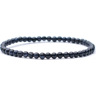 Milujeme Kameny avanturín modrý syntetický kulička NK22