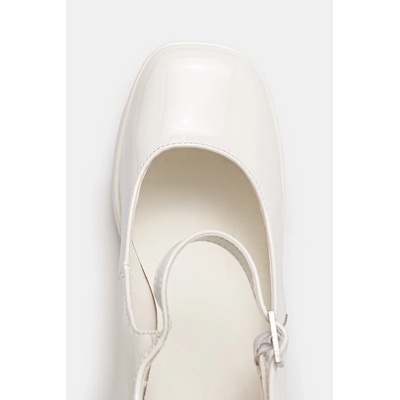 Koi Footwear обувки с дебел ток DBP2 (DBP2.WHITE)