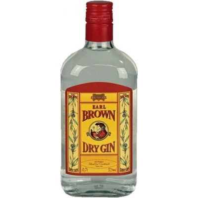 Earl Brown Dry Gin 37,5% 0,7 l (holá láhev)