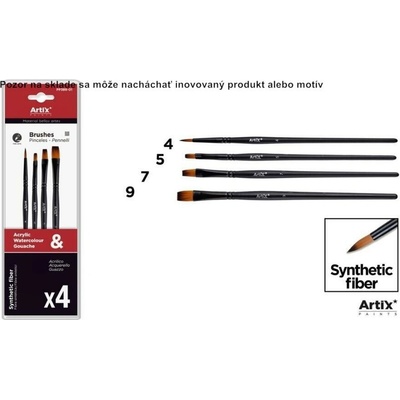 Štetec sada 4ks PP389-01