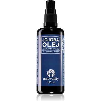 Renovality Original Series Cold-Pressed Jojoba Oil олио за лице за суха кожа 100ml