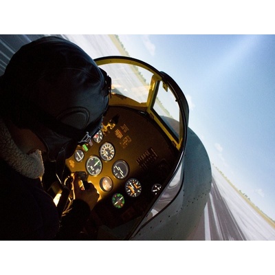 Simulátor stíhacího letounu Supermarine Spitfire