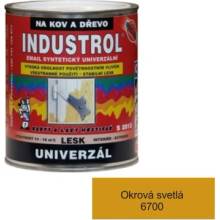 Industrol S 2013 Vrchná syntetická farba, 6700 oker svetlý 0,75l