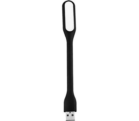 USB LED mini lampička - Čierna