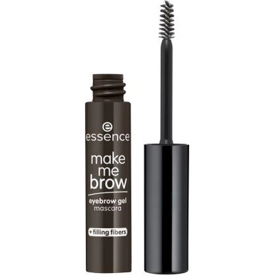 Essence Make Me Brow Eyebrow Gel Mascara гел спирала за по-плътни и изразителни вежди 3.8 ml цвят черна