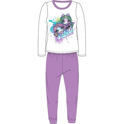 Eplus M dievčenské pyžamo Poopsie fialová
