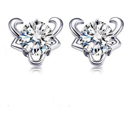 Silenti Jewelry Сребърни обеци "Телец