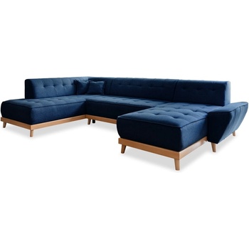 Miuform Морскосин U-образен разтегателен диван, ляв ъгъл Dazzling Daisy - Miuform (Dazzling Daisy HAEECL-2QBK-LCR LA79)