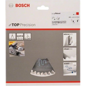 Bosch pilový kotouč do okružních pil Top Precision Best for Wood 2608642384