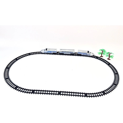 Mac Toys Vlaková dráha stříbrná 111cm