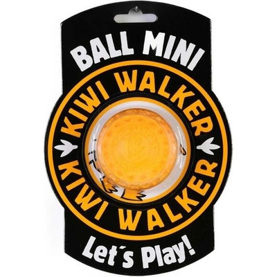 Kiwi Walker Lopta Mini 6 cm oranžová
