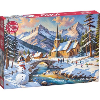 Cherry Pazzi - Puzzle Winter Wonderland - 1 000 piese