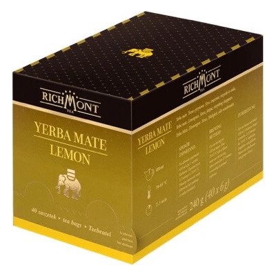 RICHMONT Yerba Mate Lemon 40 vrecúšok