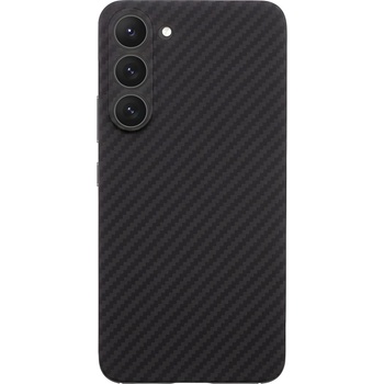 Techsuit Защитен калъф с карбонов дизайн за Samsung Galaxy S23 Plus - Черен KP33229 (33229)
