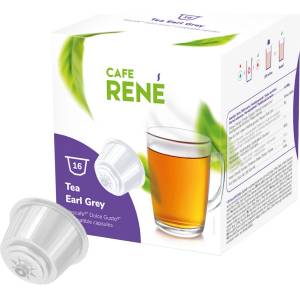Café René | Earl Grey Tea - 16 капсули за Dolce Gusto