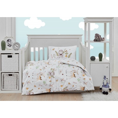 Matějovský obliečky - Sweet Dreams Cotton deluxe sivá hnedá 100 x 130 cm 40 x 60 cm