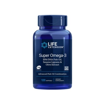 Life Extension Super Omega-3 EPA/DHA Fish Oil 120 ks
