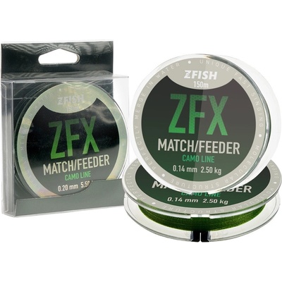 Zfish Match Feeder Camoline 150 m 0,14 mm 2,5 kg