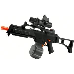 Sunny Blaster G36C, автомат за водни гел топчета с аксесоари, черен (317)