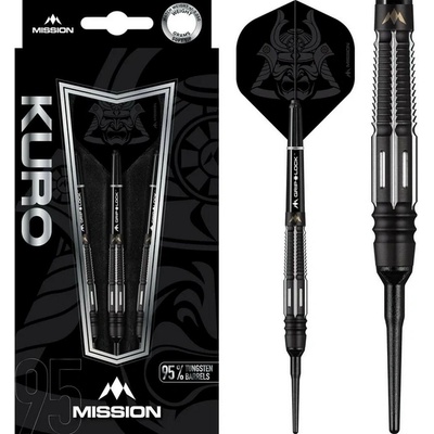 soft Mission Kuro 21g Black M4 Rear Taper 95% wolfram