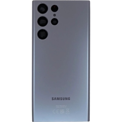 Samsung S908B Galaxy S22 Ultra капак за батерия графит (сервизен пакет) (GH82-27457E)