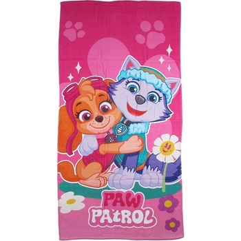 Faro Osuška Paw Patrol pink 70 x 140 cm