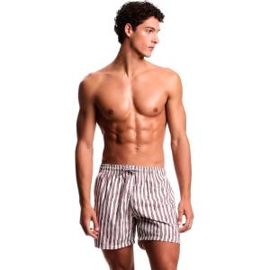 Giorgio Armani Бански гащета Emporio armani EM000688_AF20450 swimming shorts - White / Grey (Print Zebra Mauve)