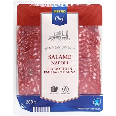 Metro Chef Salám Napoli plátky 200 g