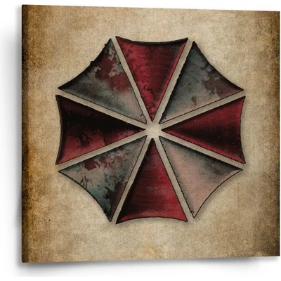 Sablio Obraz Resident Evil Umbrella Corporation Vintage - 50x50 cm