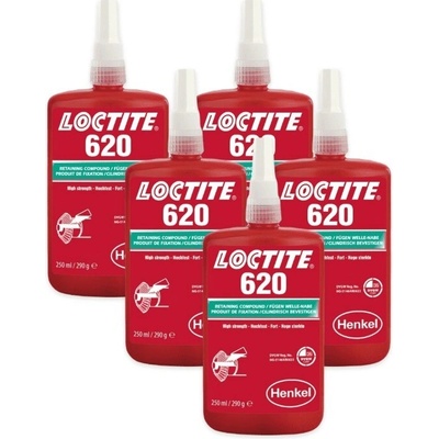 Loctite 620 upevňovanie 250 ml 5 ks
