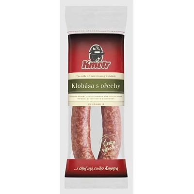 Kmotr Klobása s ořechy 180 g