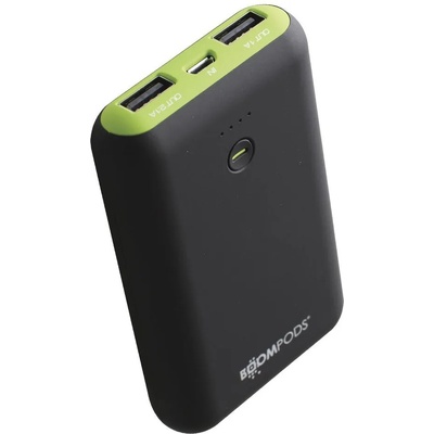 Boompods Портативна батерия Boompods - Powerboom, 7500 mAh, зелена (PB7BLK)