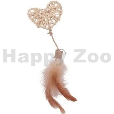 Zolux Ethicat Rattan srdce 7 x 1,8 x 27 cm