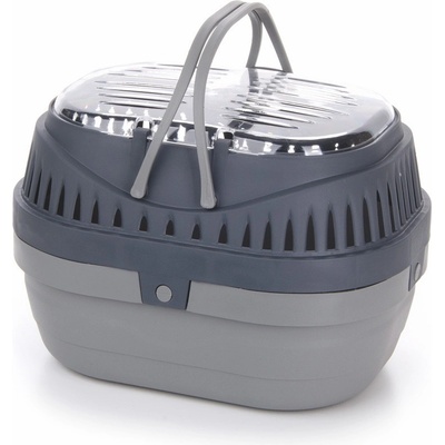 JK prepravka pre malé zvieratá 23 x 18 x 16 cm sivá