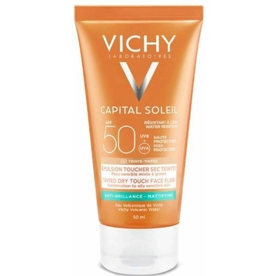 Vichy Matující BB krém SPF50 Capital Soleil Tinted Mattifying Face Fluid Dry Touch 50 ml