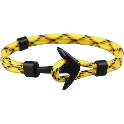 Izmael náramek Rope Anchor Žlutá KP33440